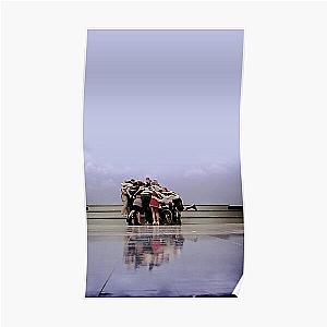 Glee cast group hug  Poster RB2403