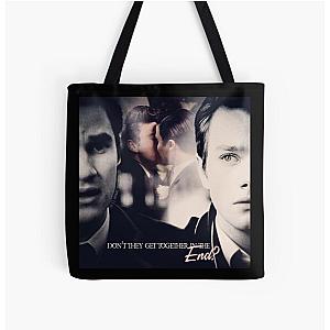 Glee Bags - Glee: Don't They Get Together In The End? All Over Print Tote Bag RB2403