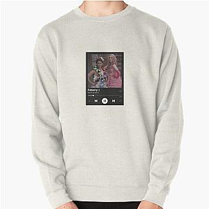 Rachel berry and Quinn fabray spotify Pullover Sweatshirt RB2403