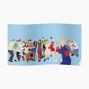 Glee Characters Poster RB2403