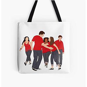 Glee Bags - Glee sticker  All Over Print Tote Bag RB2403