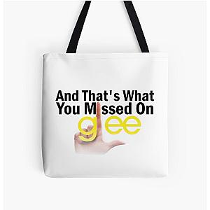 Glee Bags - And That's What You Missed On Glee All Over Print Tote Bag RB2403