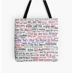 Glee Bags - And That's What You Missed On Glee - Episodes All Over Print Tote Bag RB2403