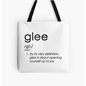 Glee Bags - Unapologetic Gleek All Over Print Tote Bag RB2403