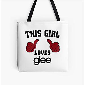 Glee Bags - This Girl Loves Glee All Over Print Tote Bag RB2403