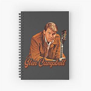 Glen Campbell Retro 70s Colorway Spiral Notebook