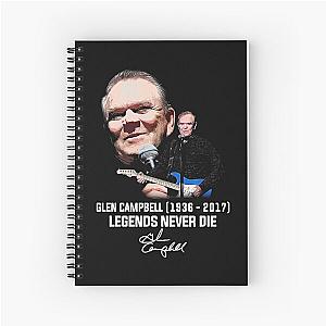 Glen Campbell Glen Campbell Glen Campbell    Spiral Notebook