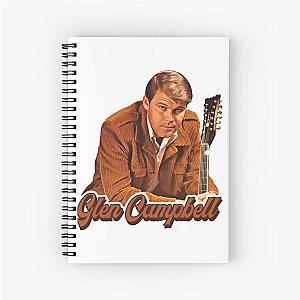 Glen Campbell Retro 70s Colorway Spiral Notebook