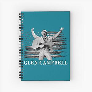 Glen Campbell Glen Campbell Glen Campbell Spiral Notebook