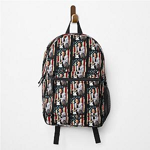 Retro American Flag Legend Music Glen Campbell Gift Backpack