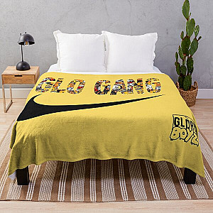 Chief Keef Glo Gang Glory Boyz Graphic Retro, Customize, Funny Customize, Amazing Idea Throw Blanket RB1509