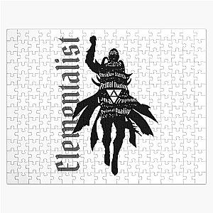 Gloomhaven Elementalist Class Silhouette Jigsaw Puzzle