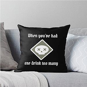 Poison - One Too Many - Gloomhaven inspired Throw Pillow
