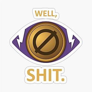 Miss Curse - APOLOGIES FOR THE LANGUAGE. - Gloomhaven inspired Sticker