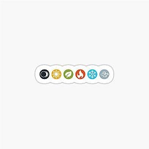 Element Symbols HQ - Horizontal - Gloomhaven Sticker