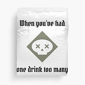 Poison - One Drink Too Many - Gloomhaven inspired Duvet Cover