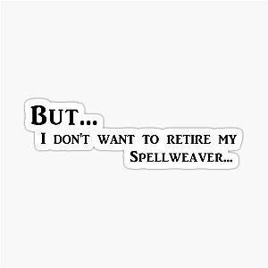 Retiring Your Spellweaver Gloomhaven Sticker