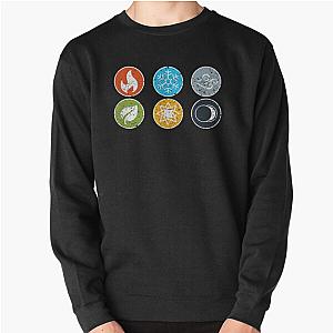 Gloomhaven Element Symbol Fire Ice Air Earth Sweatshirt