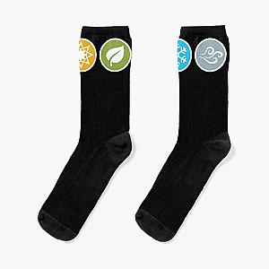 Element Symbols HQ Horizontal Gloomhaven inspired Socks