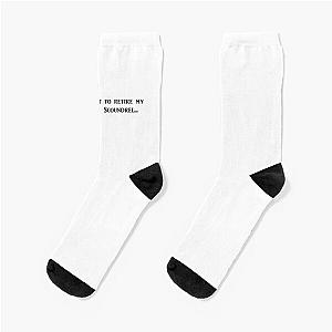 Retiring Your Scoundrel Gloomhaven Socks