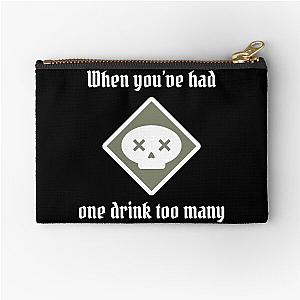 Poison - One Drink Too Many - Gloomhaven inspired Zipper Pouch