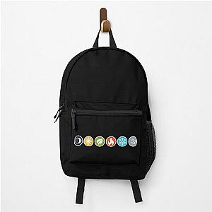 Element Symbols HQ Horizontal Gloomhaven inspired Backpack