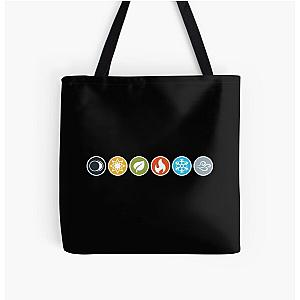 Element Symbols HQ - Horizontal Gloomhaven All Over Print Tote Bag