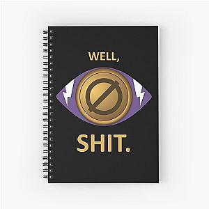 Miss Curse - Well Shit - Gloomhaven Inspired Spiral Notebook