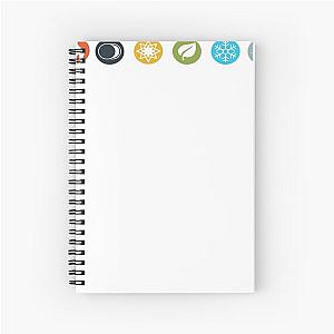 Gloomhaven Elements Symbols Notebook