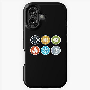 Element Symbols HQ - Compact Vertical Gloomhaven inspired iPhone Case