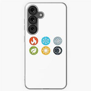 Gloomhaven Element Symbol Fire Ice Air Earth Case Dark Samsung Galaxy Soft
