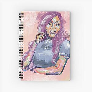 Glorilla Print Spiral Notebook