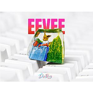 Eevee Keycap- Pokemon Keycap- Artisan Keycap- Keycap for Cherry MX Switches Keyboard