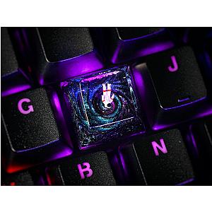 Astronaut Keycap- Artisan Keycap- Galaxy Keycap- Universe Keycap