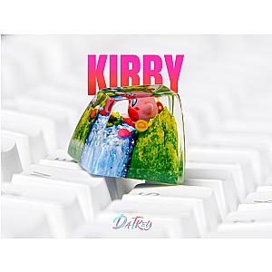 Kirby Keycap- Gaming Keycap- Artisan Keycap- Resin Keycap