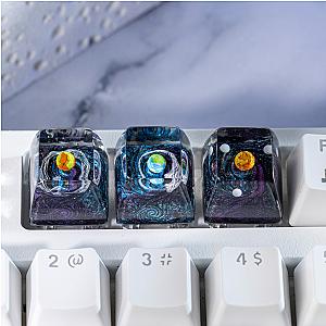 Planets Keycap Set- Solar System Keycap- Universe Keycap