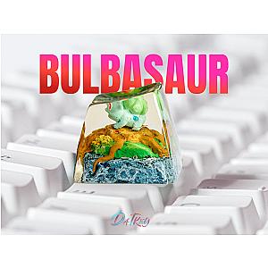 Bulbasaur Keycap- Pokemon Keycap- Artisan Keycap
