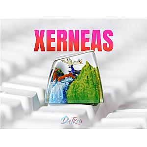 Xerneas Keycap- Pokemon Keycap- Artisan Keycap