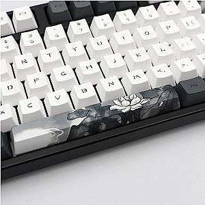 GMK-KEY Ink Lotus Flowers Dye Sublimation Keycaps