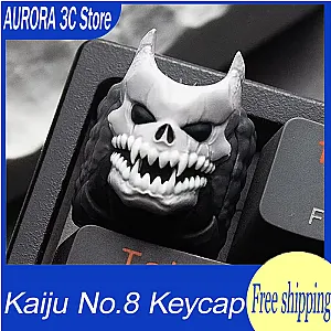 Kaiju No.8 Artisan Keycap Custom Ghost Anime 3d KeyCaps