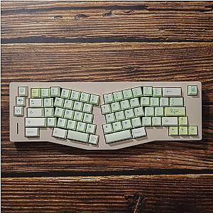 143 Keys Cherry Profile Large Set GMK Ginkgo/Stamp Keycaps