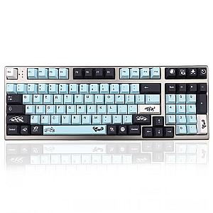 136 Keys GMK-KEY Mizu Cherry Profile PBT Dye Sub Keycaps
