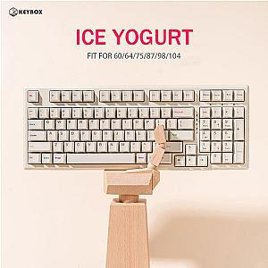 Ice Yogurt Cherry Profile Keycaps