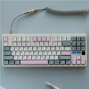 155 Key PBT GMK Fuji Clone Keycaps Cherry Profile