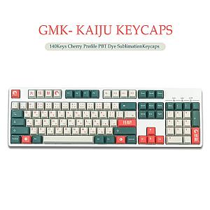 140 Keys PBT GMK Kaiju Keycaps Cherry Profile