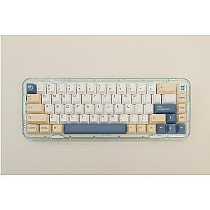 135 Keys PBT GMK Soy Milk Keycaps  Cherry Profile