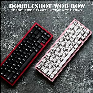 121 Key GMK WOB BOW Double Shot Keycaps