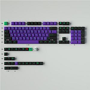 130 Keys PBT Large Set DYE-SUB Cherry Profile English Keycaps