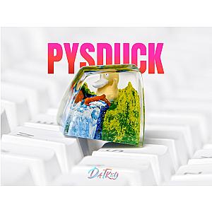 Pysduck Keycap- Pokemon Keycap- Artisan Keycap-