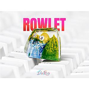 Rowlet Keycap- Pokemon Keycap- Artisan Keycap